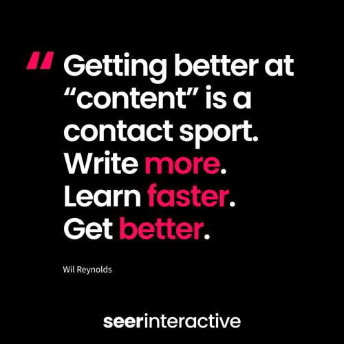 Seer Content Tiles - Get better at content